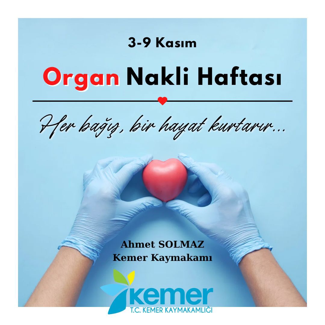 Organ ve Doku Bağışı Haftası