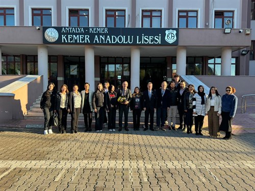 Kaymakamımız Sn Ahmet Solmaz “Okul Ziyaretleri” Kapsamında Kemer Anadolu Lisesi’ni Ziyaret Etti