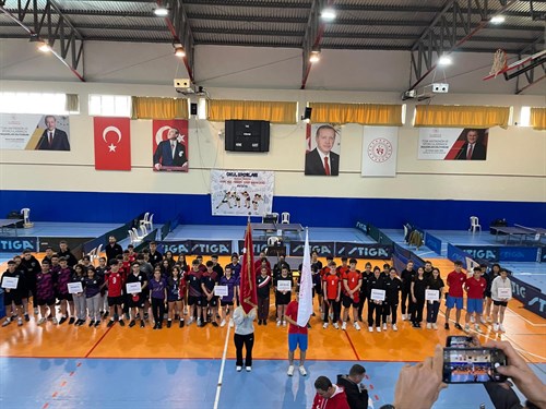 Okul Sporları Genç A Yaş Kategorisi Kız ve Erkek Masa Tenisi Grup Birinciliği Müsabakaları Başladı