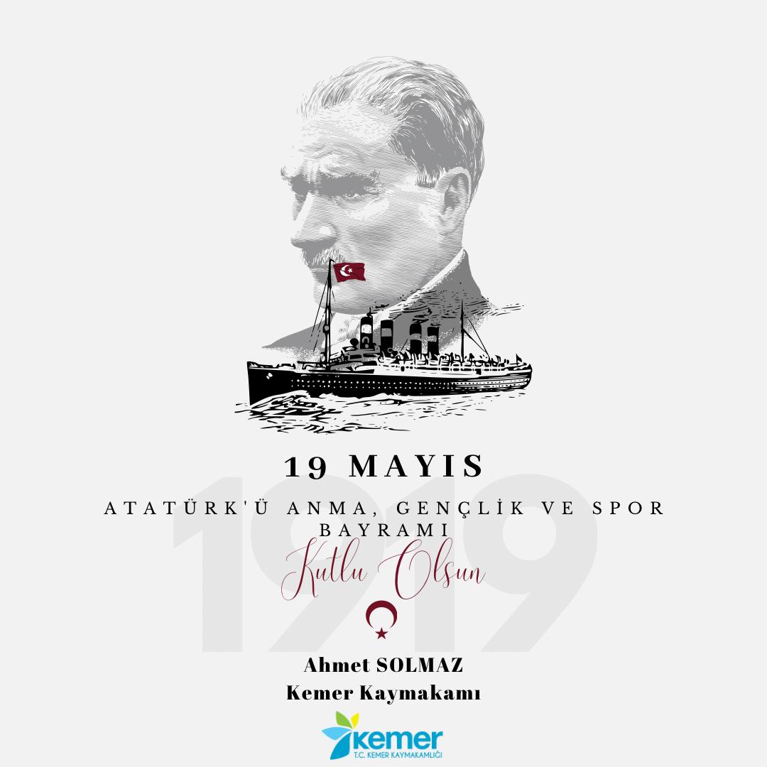 Kemer’de 19 Mayıs Coşkusu