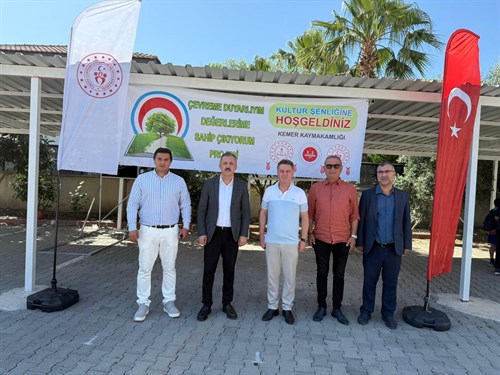 Kemer’de “Çevreme Duyarlıyım, Değerlerime Sahip Çıkıyorum” Kültür Şenliği Düzenlendi